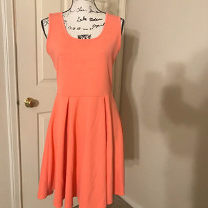 Women's Coral Dress Large